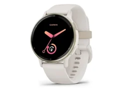 GARMIN GPS-Sportuhr Vivoactive 5 Elfenbein/Cremegold