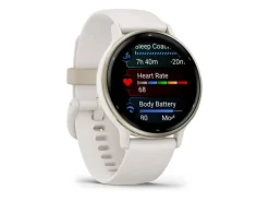 GARMIN GPS-Sportuhr Vivoactive 5 Elfenbein/Cremegold