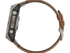 GARMIN Sportuhr Fenix 8 AMOLED Sapphire, 51 mm Braun