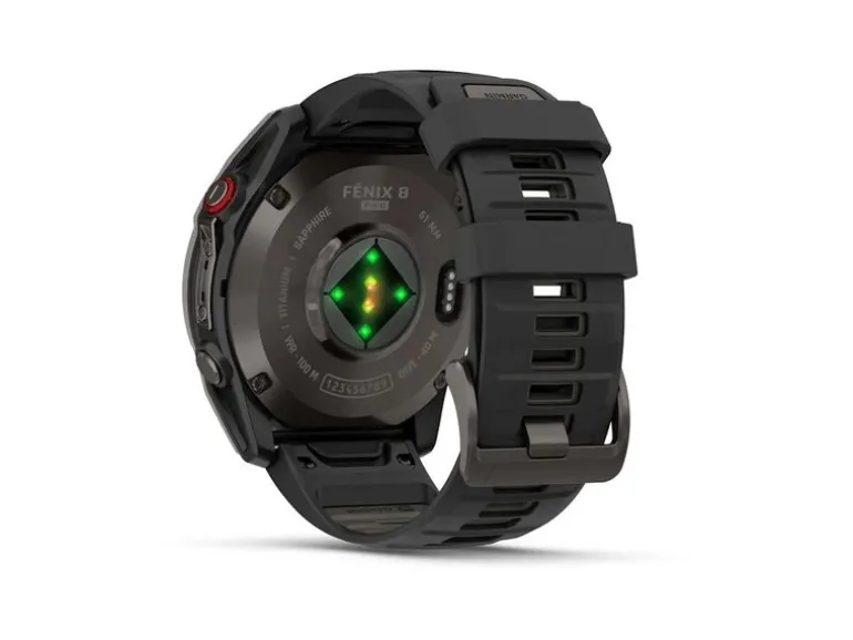 GARMIN Sportuhr Fenix 8 Pro 51 mm Schwarz / Schiefergrau