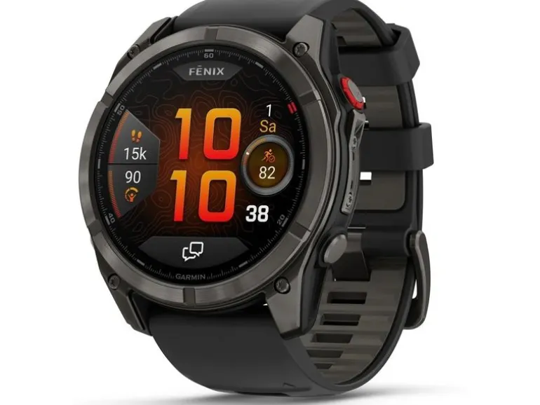 GARMIN Sportuhr Fenix 8 Pro 51 mm Schwarz / Schiefergrau