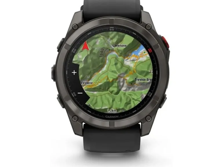 GARMIN Sportuhr Fenix 8 Pro 51 mm Schwarz / Schiefergrau