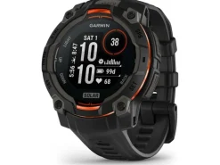 GARMIN Sportuhr Instinct 3 Solar Schwarz 45 mm