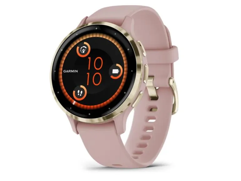 GARMIN Sportuhr Venu 3S Dust Rose / Softgold