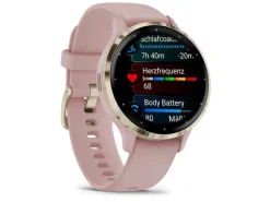 GARMIN Sportuhr Venu 3S Dust Rose / Softgold