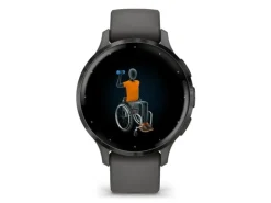 GARMIN Sportuhr Venu 3S Kieselgrau / Schiefergrau