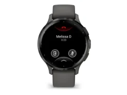 GARMIN Sportuhr Venu 3S Kieselgrau / Schiefergrau