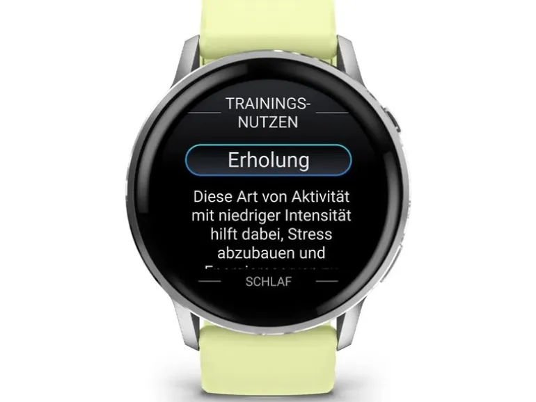 GARMIN Venu 4 45 mm, Edelstahl und faserverstärktes Polymer, Gelb
