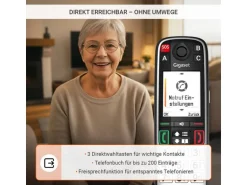Gigaset Mobilteil Easy 500HX HSB EU Grosstastentelefon