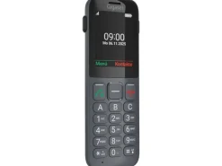 Gigaset Schnurlostelefon Comfort 600 SIM Schwarz/Grau