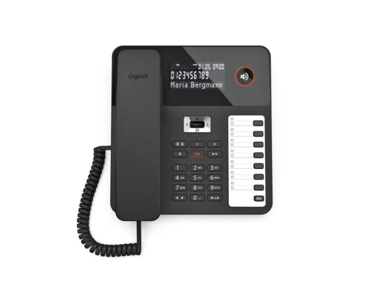 Gigaset Tischtelefon DESK 800A Schwarz