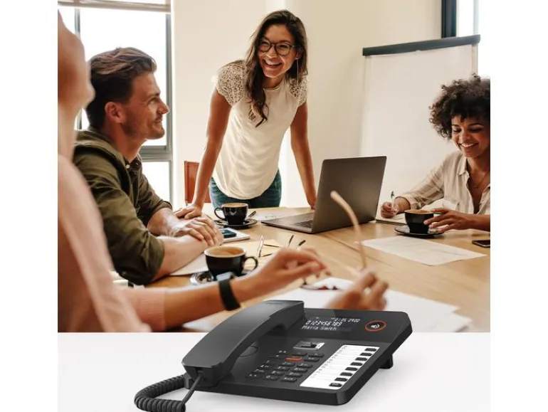 Gigaset Tischtelefon DESK 800A Schwarz