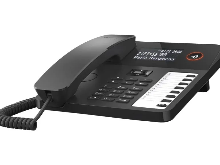 Gigaset Tischtelefon DESK 600 Schwarz