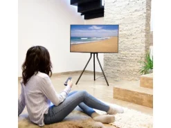 Hama Technics AG TV-Ständer (Staffelei) 75" Schwarz