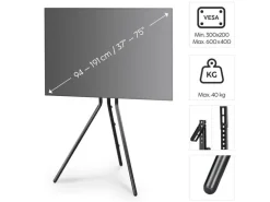 Hama Technics AG TV-Ständer (Staffelei) 75