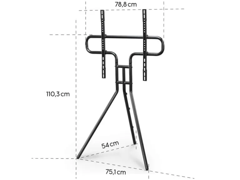 Hama Technics AG TV-Ständer (Staffelei) 75" Schwarz