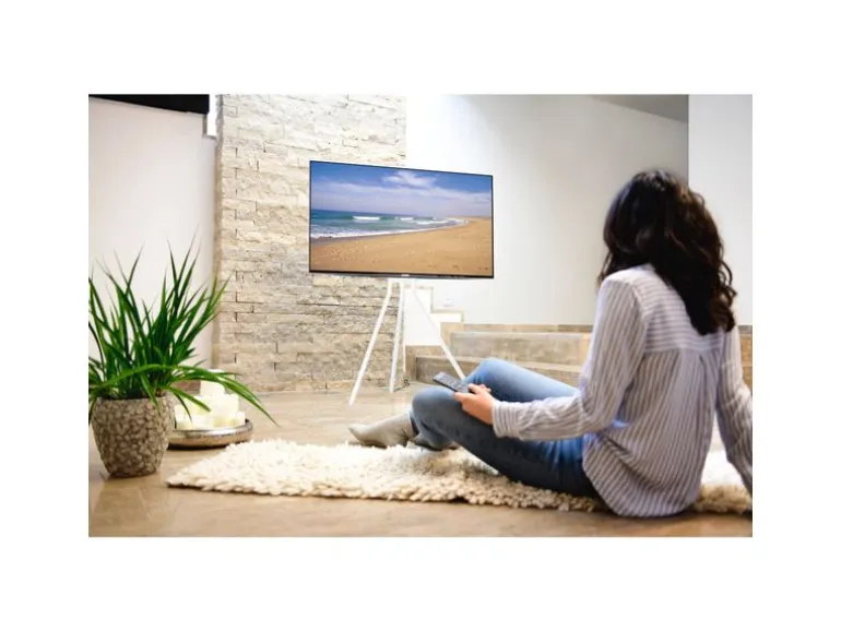 Hama Technics AG TV-Ständer (Staffelei) 75" Weiss