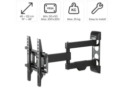Hama Technics AG TV-Wandhalterung 50" Schwarz