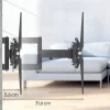 Hama Technics AG TV-Wandhalterung 48" Schwarz