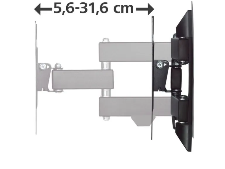 Hama Technics AG TV-Wandhalterung 48" Schwarz
