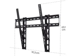 Hama Technics AG TV-Wandhalterung 100" Schwarz