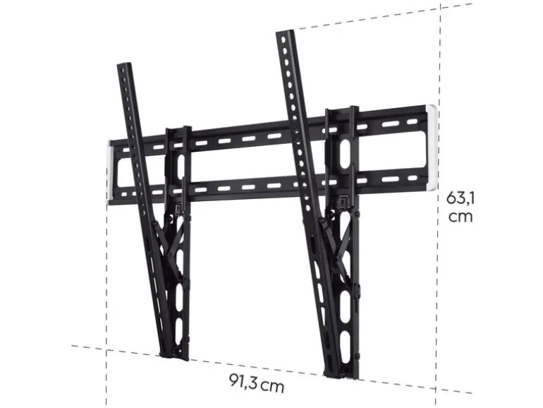 Hama Technics AG TV-Wandhalterung 100" Schwarz