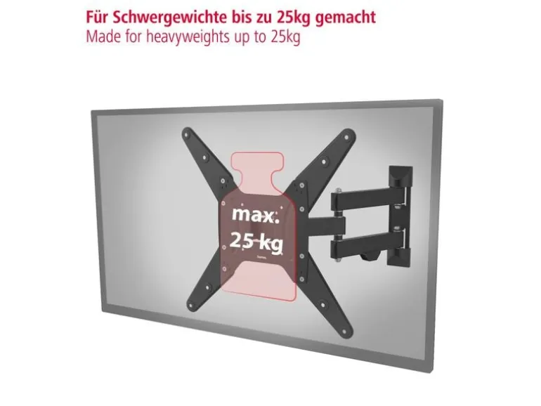Hama Technics AG TV-Wandhalterung 65" Schwarz