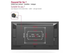 Hama Technics AG TV-Wandhalterung 65