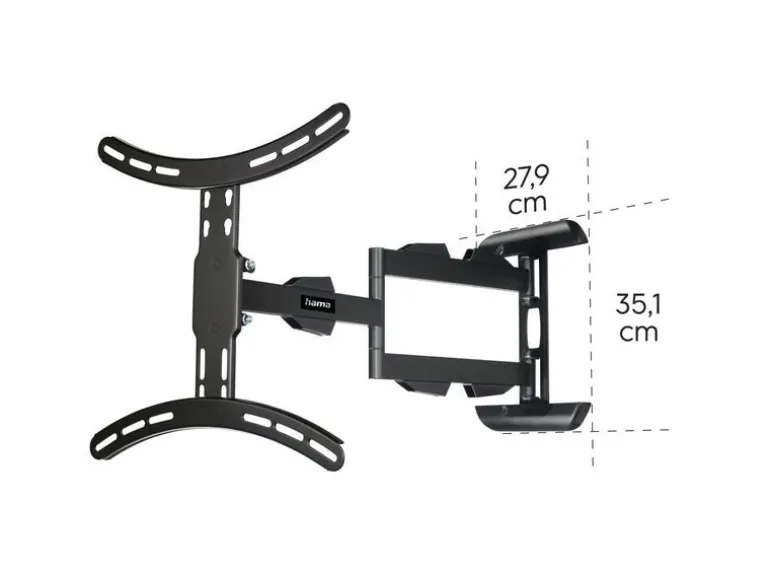 Hama Technics AG TV-Wandhalterung 65" Schwarz