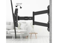Hama Technics AG TV-Wandhalterung 120" Schwarz