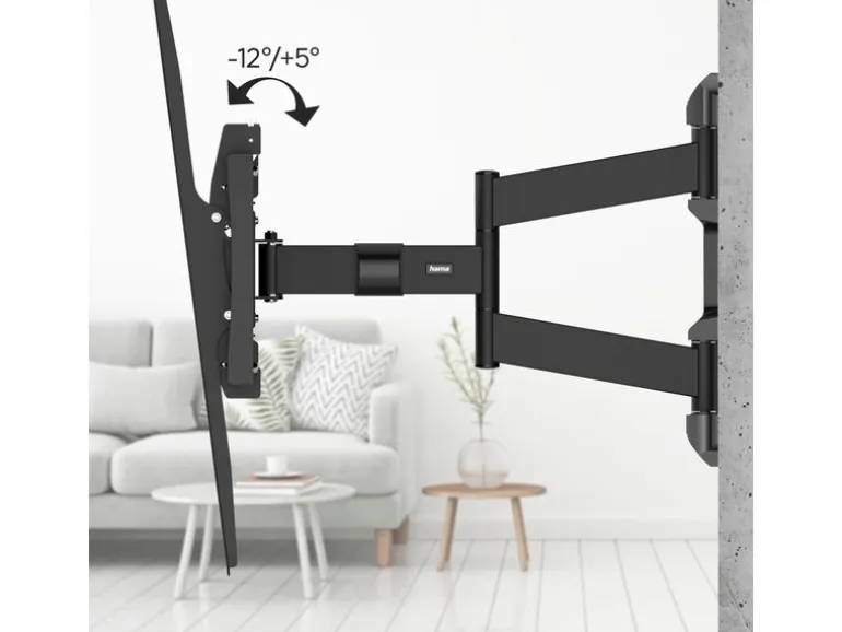 Hama Technics AG TV-Wandhalterung 120" Schwarz
