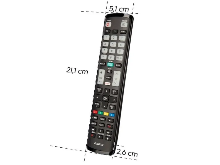 Hama Technics AG Universal-Fernbedienung IR lernfähig