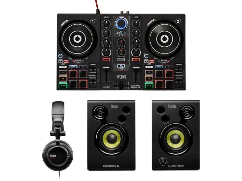 Hercules DJ-Controller Set DJLearning