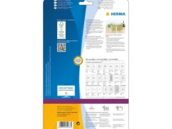 HERMA CD-Einleger 5036 Weiss, 25 Etiketten