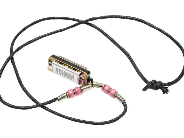Hohner Mundharmonika Miniature Mini Harp Halskette – C-Dur