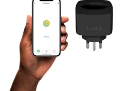 hombli Smart Socket CH, Schwarz, 3er-Set