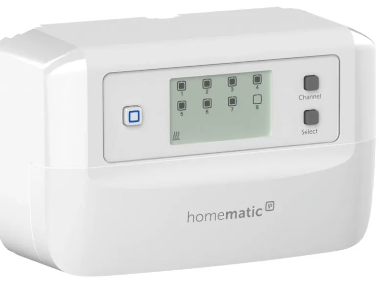 Homematic IP Fussbodenheizungscontroller 8-fach, motorisch, 230 V AC 340m