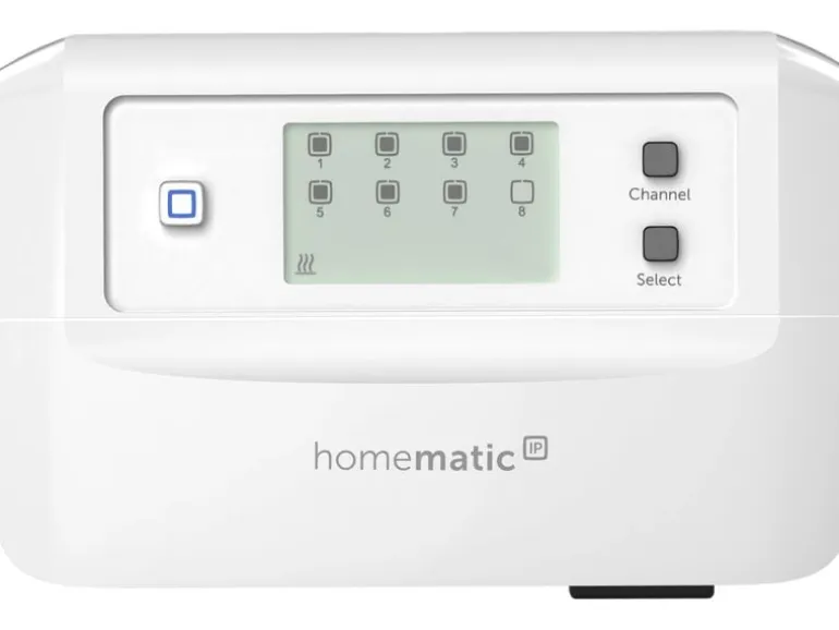 Homematic IP Fussbodenheizungscontroller 8-fach, motorisch, 230 V AC 340m