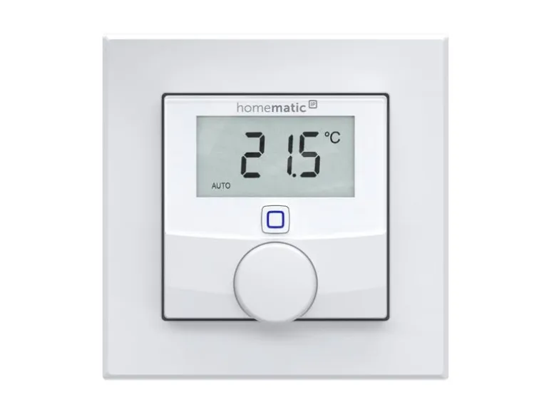 Homematic IP IP Wandthermostat mit Luftfeuchtigkeitssensor HmIP-WTH-3