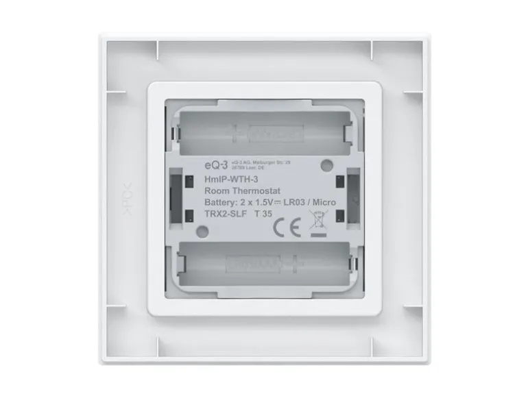 Homematic IP IP Wandthermostat mit Luftfeuchtigkeitssensor HmIP-WTH-3