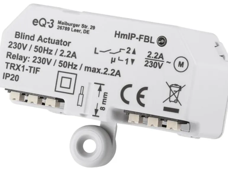 Homematic IP Smart Home Funk-Jalousieaktor Unterputz