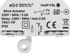 Homematic IP Smart Home Funk-Jalousieaktor Unterputz