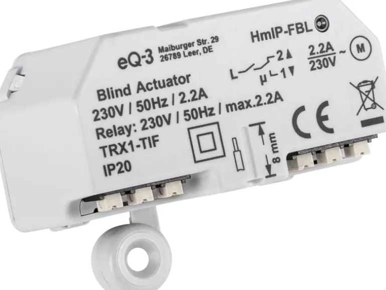 Homematic IP Smart Home Funk-Jalousieaktor Unterputz