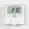 Homematic IP Smart Home Funk-Wandthermostat mit Luftfeuchtigkeitssensor