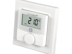 Homematic IP Smart Home Funk-Wandthermostat mit Luftfeuchtigkeitssensor