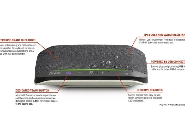 HP Speakerphone Poly SYNC 10 MS USB-A