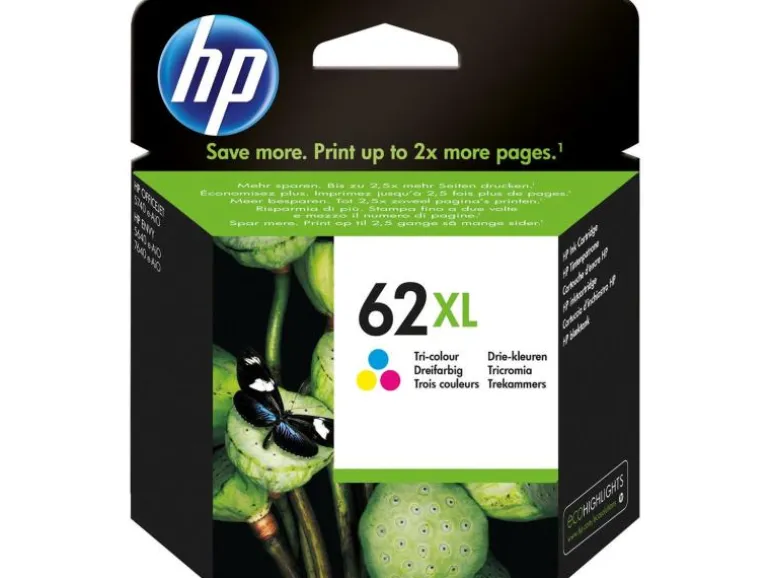 HP Tinte Nr. 62XL (C2P07AE) Magenta/Yellow/Cyan