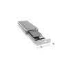 ICY BOX Externes Gehäuse IB-1817Ma-C31 M.2 NVMe silber