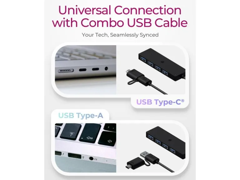 ICY BOX USB-Hub IB-HUB1424-C3 4-Port