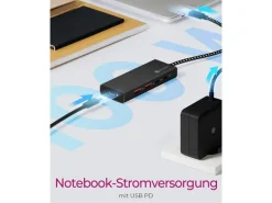 ICY BOX USB-Hub 4-Port Hub IB-HUB1436-CPD